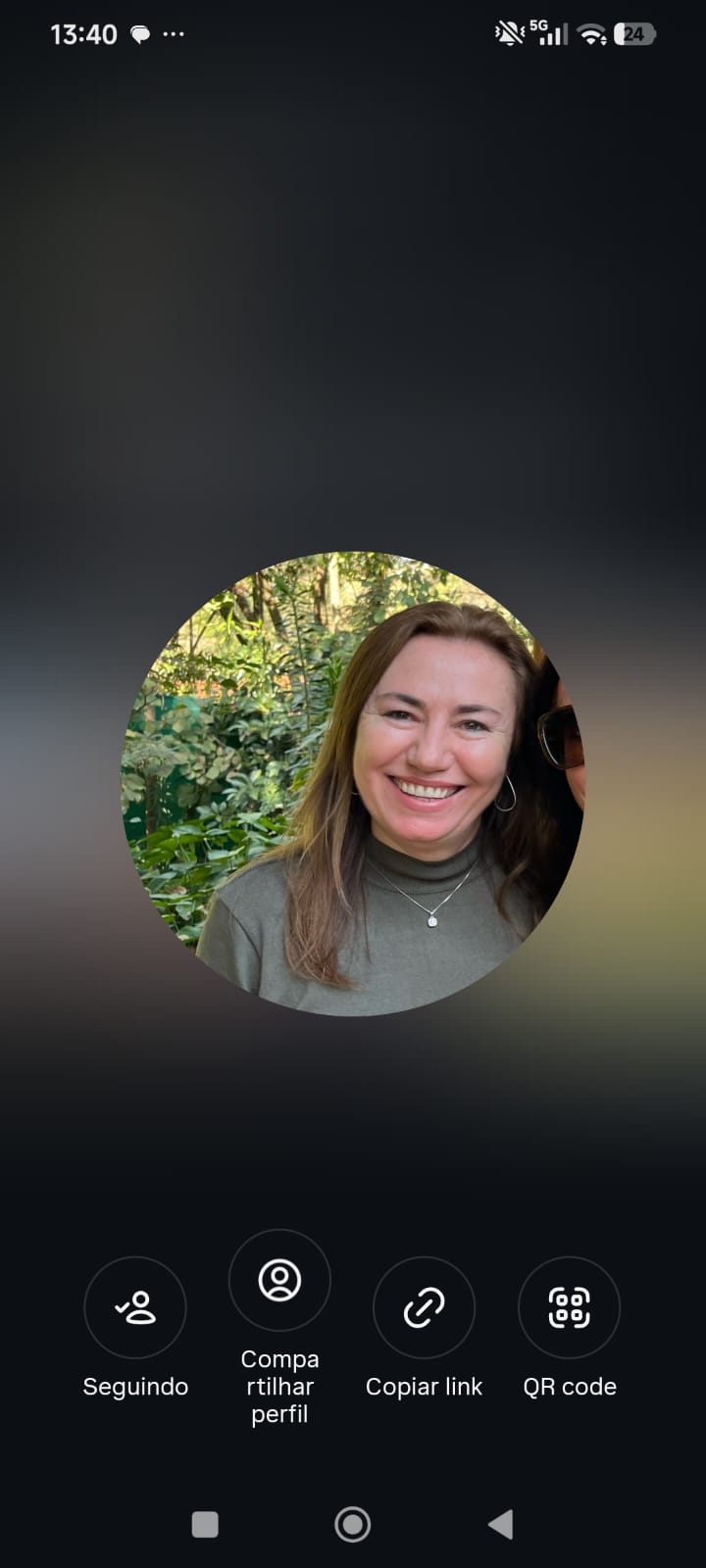 Paciente atendida pela fisioterapeuta Maisa Pires de Camargo